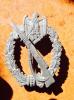 Splendido distintivo tedesco nazista da fuciliere assaltatore prod Zimmermann cod aszim